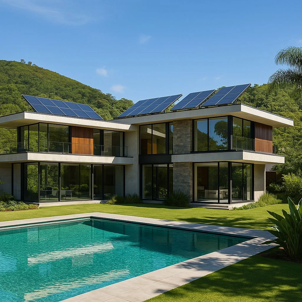 Aquecimento solar residencial