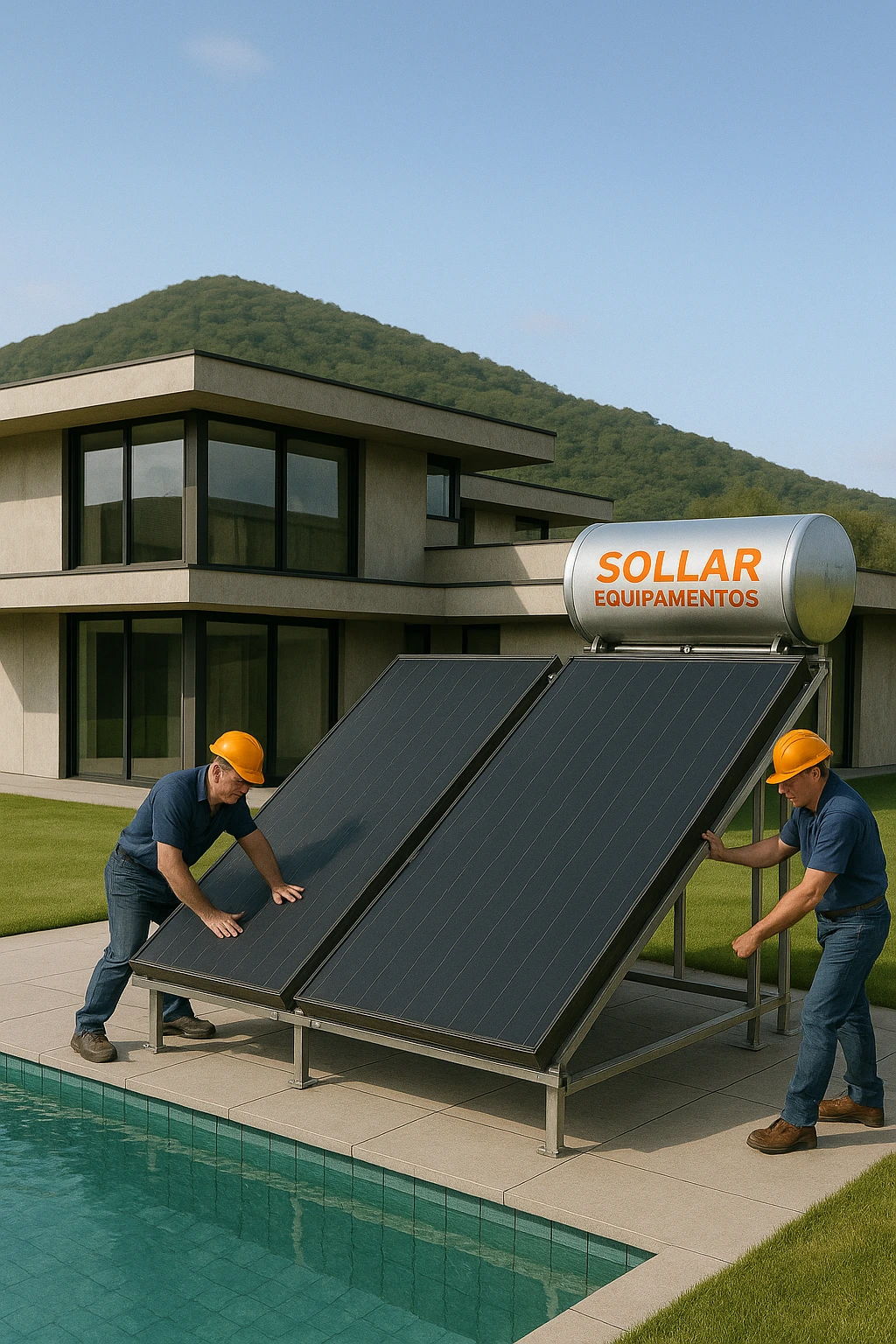 Aquecimento de piscina